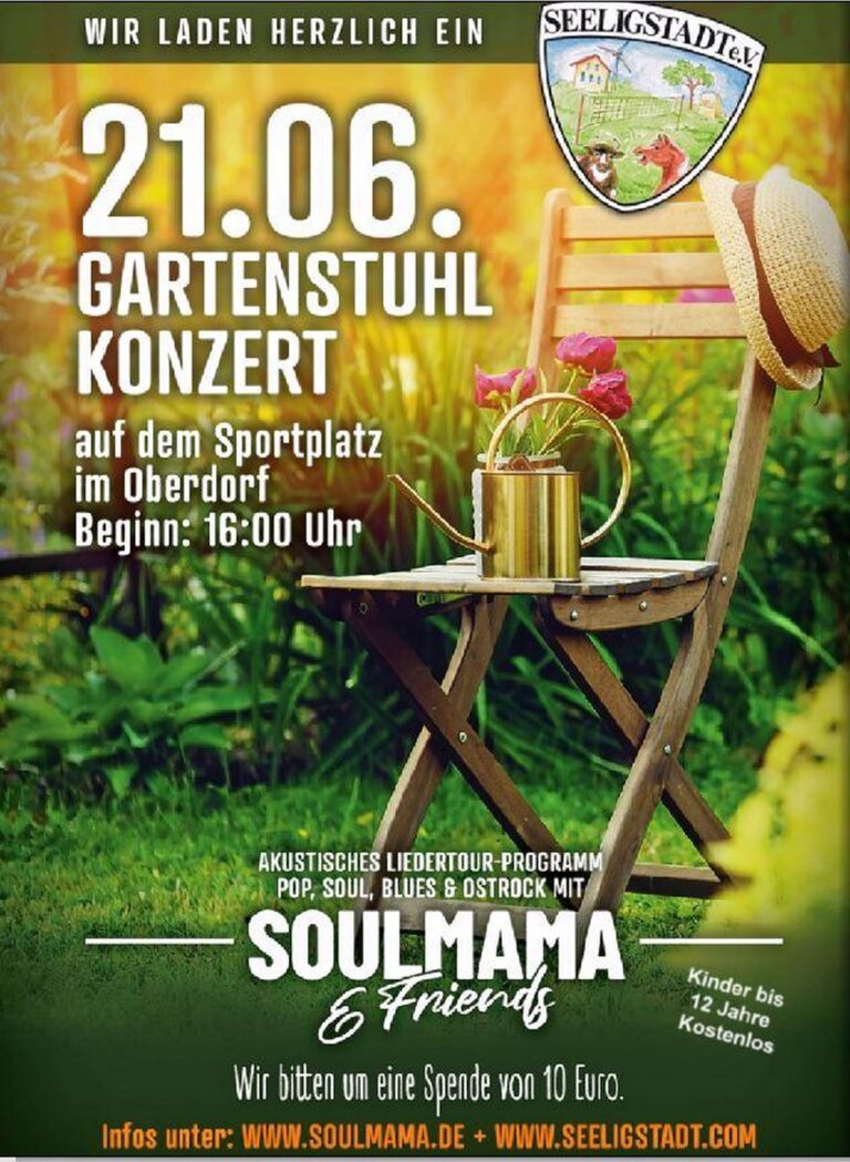 Gartenstuhlkonzert Seeligstadt 2025