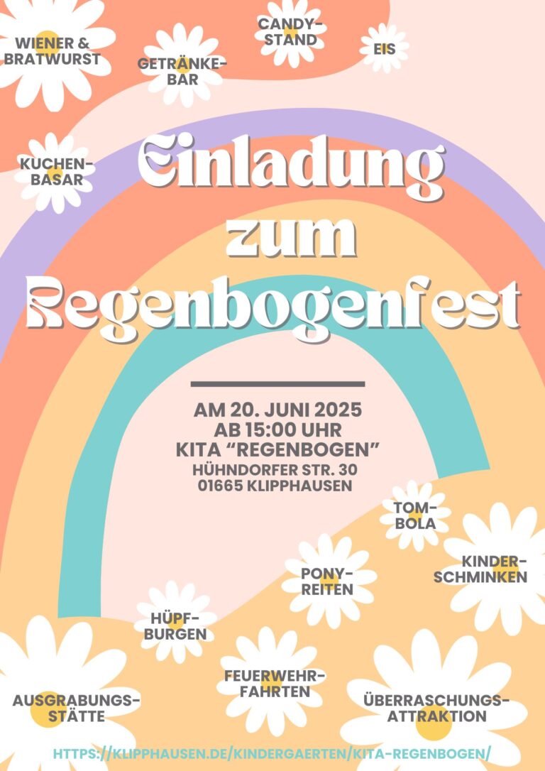 Regenbogenfest Kita "Regenbogen" 2025