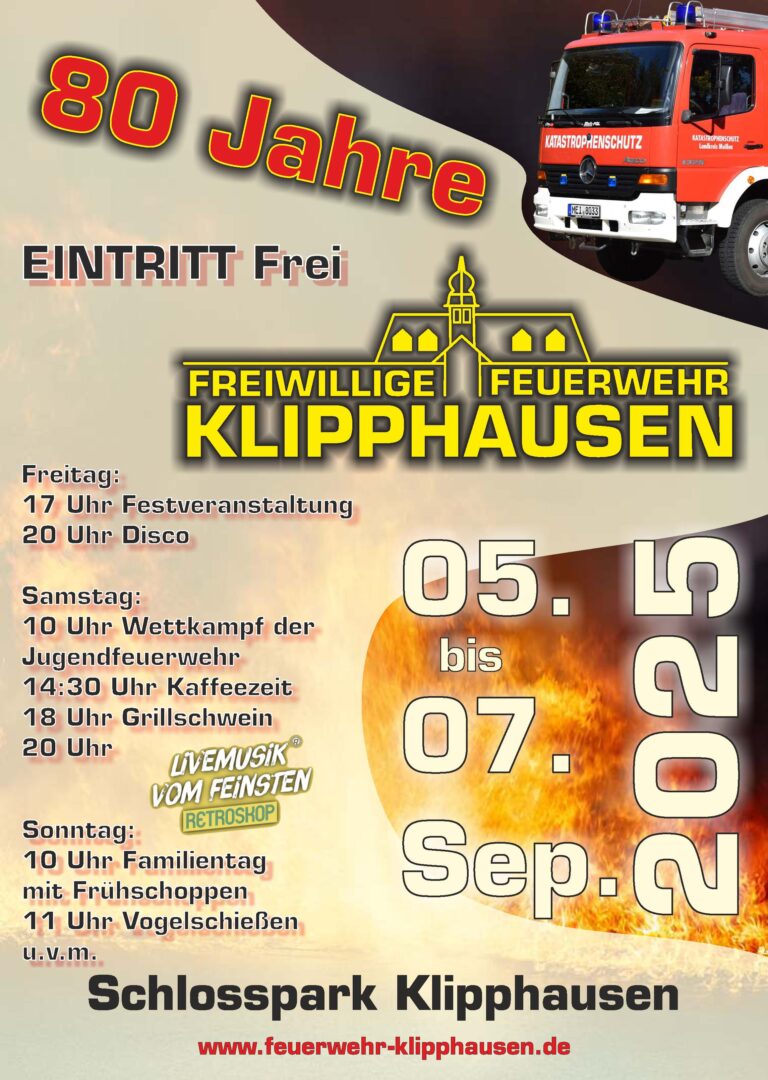 80 Jahre FFW Klipphausen 80 Jahre FFW Klipphausen